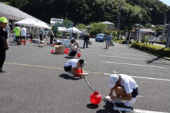 夏祭り準備